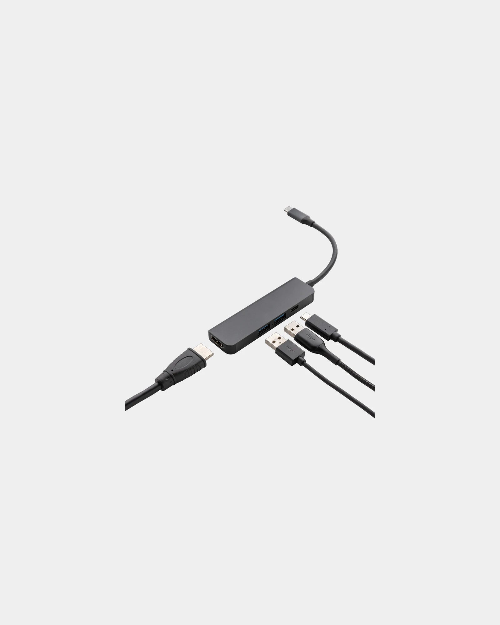 Hub HDMI gerecycled aluminium RCS om te personaliseren - 1